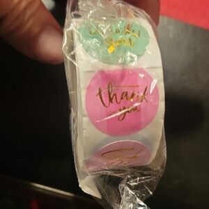 Colorful Thank You Stickers Roll/500